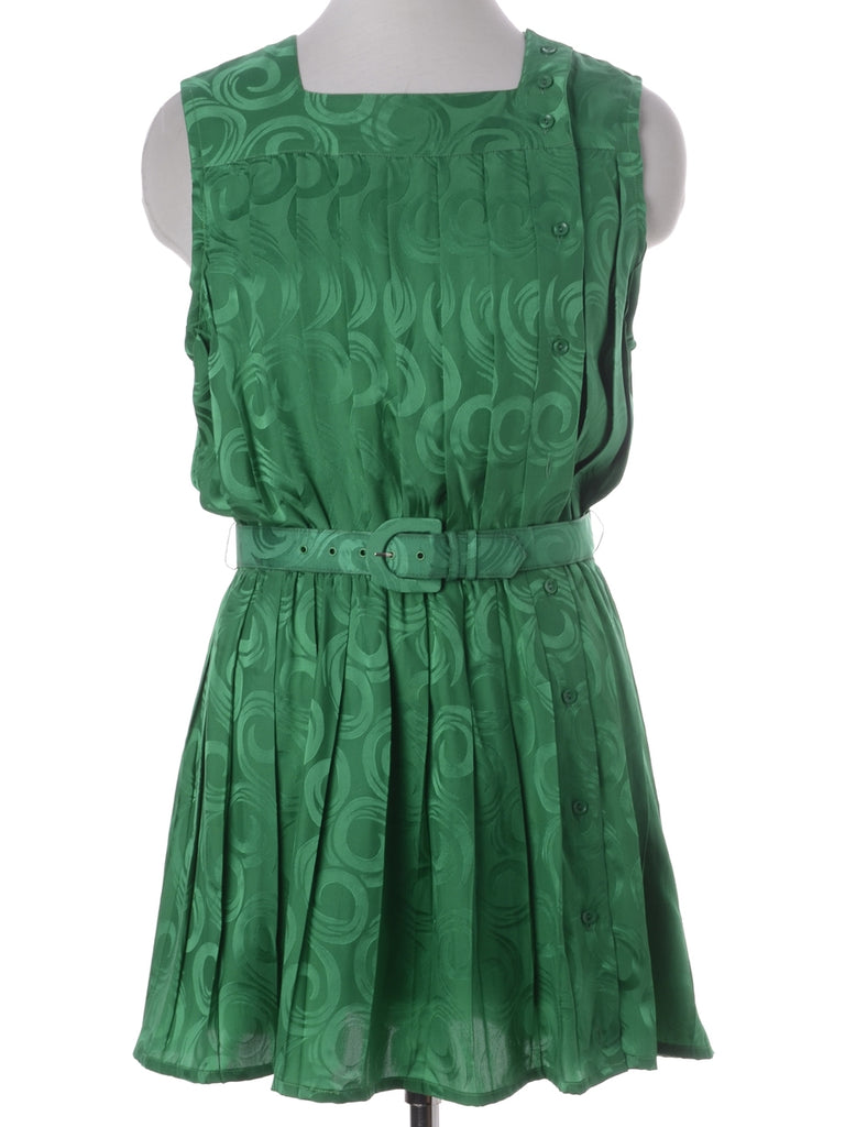 Label Anna Sleeveless Summer Short Dress - Dresses - Beyond Retro