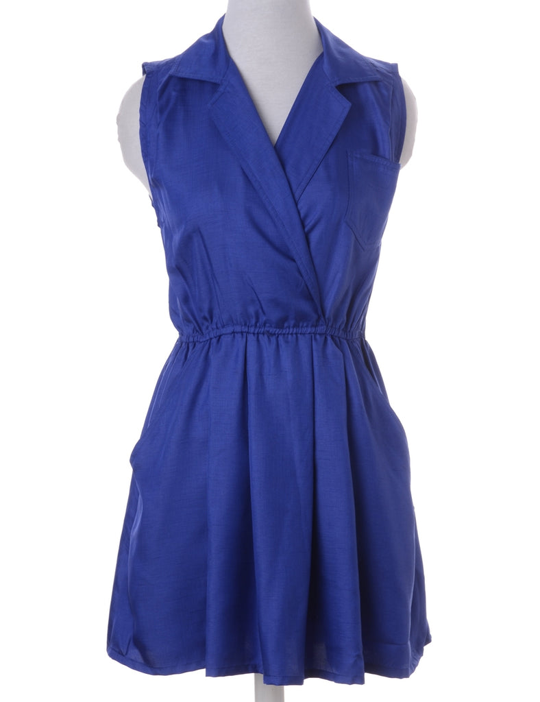 Label Anna Sleeveless Summer Short Dress - Dresses - Beyond Retro