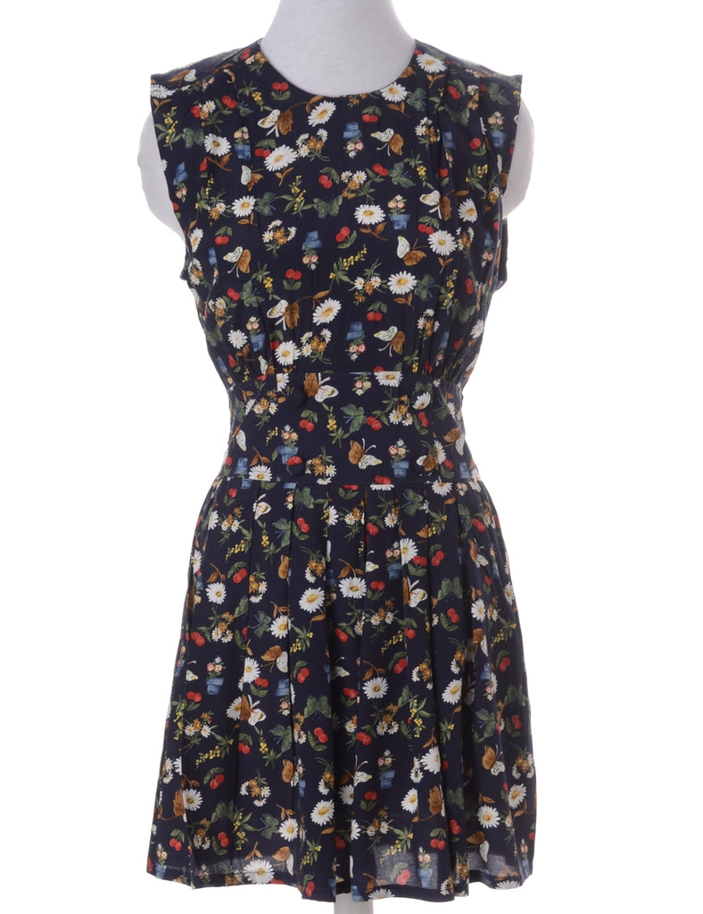 Label Anna Sleeveless Summer Short Dress - Dresses - Beyond Retro