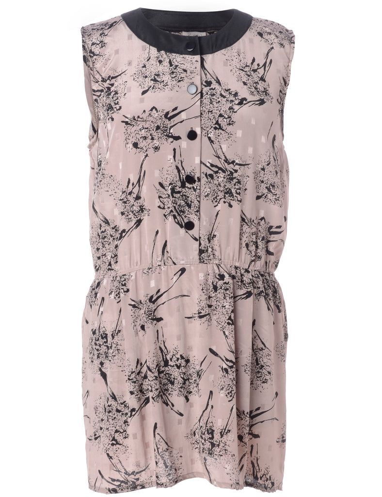 Label Anna Sleeveless Summer Short Dress - Dresses - Beyond Retro