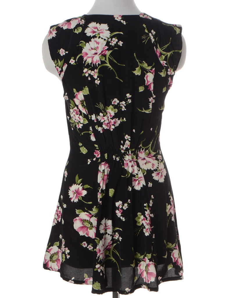 Label Anna Sleeveless Summer Short Dress - Dresses - Beyond Retro