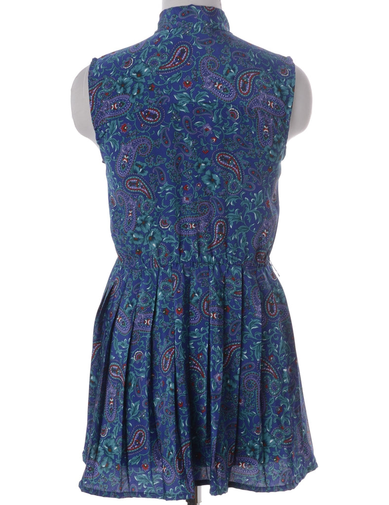 Label Anna Sleeveless Summer Short Dress - Dresses - Beyond Retro