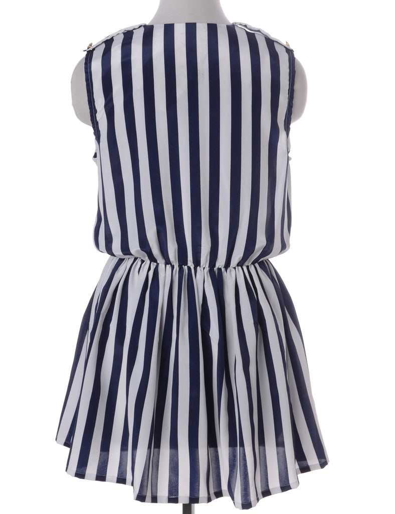 Label Anna Sleeveless Summer Short Dress - Dresses - Beyond Retro