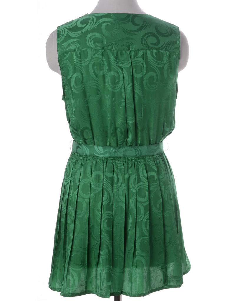 Label Anna Sleeveless Summer Short Dress - Dresses - Beyond Retro