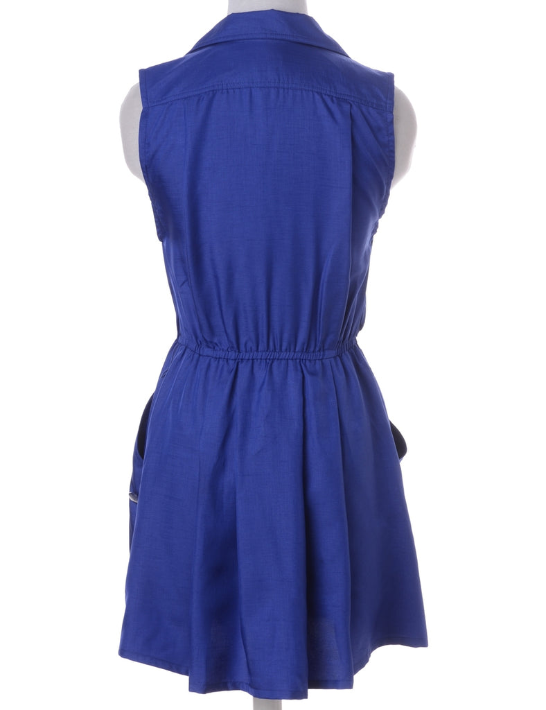 Label Anna Sleeveless Summer Short Dress - Dresses - Beyond Retro