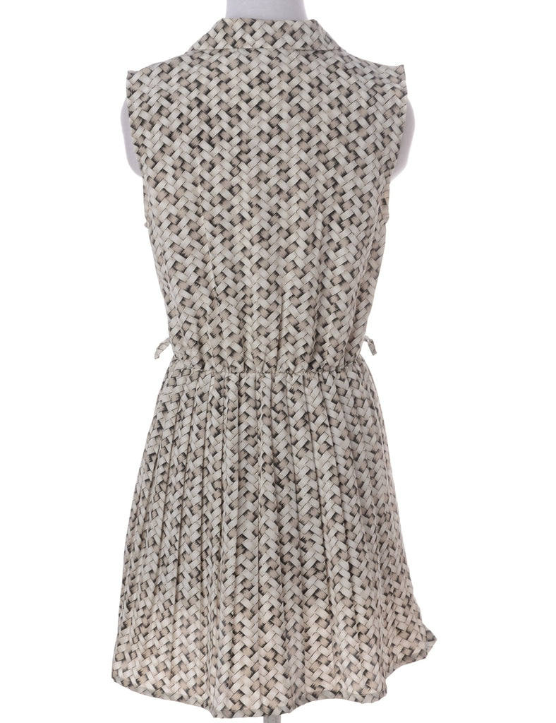 Label Anna Sleeveless Summer Short Dress - Dresses - Beyond Retro