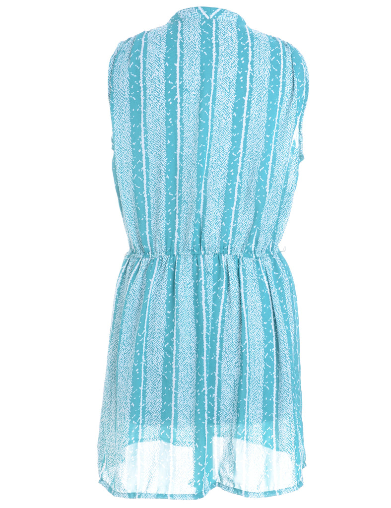 Label Anna Sleeveless Summer Short Dress - Dresses - Beyond Retro
