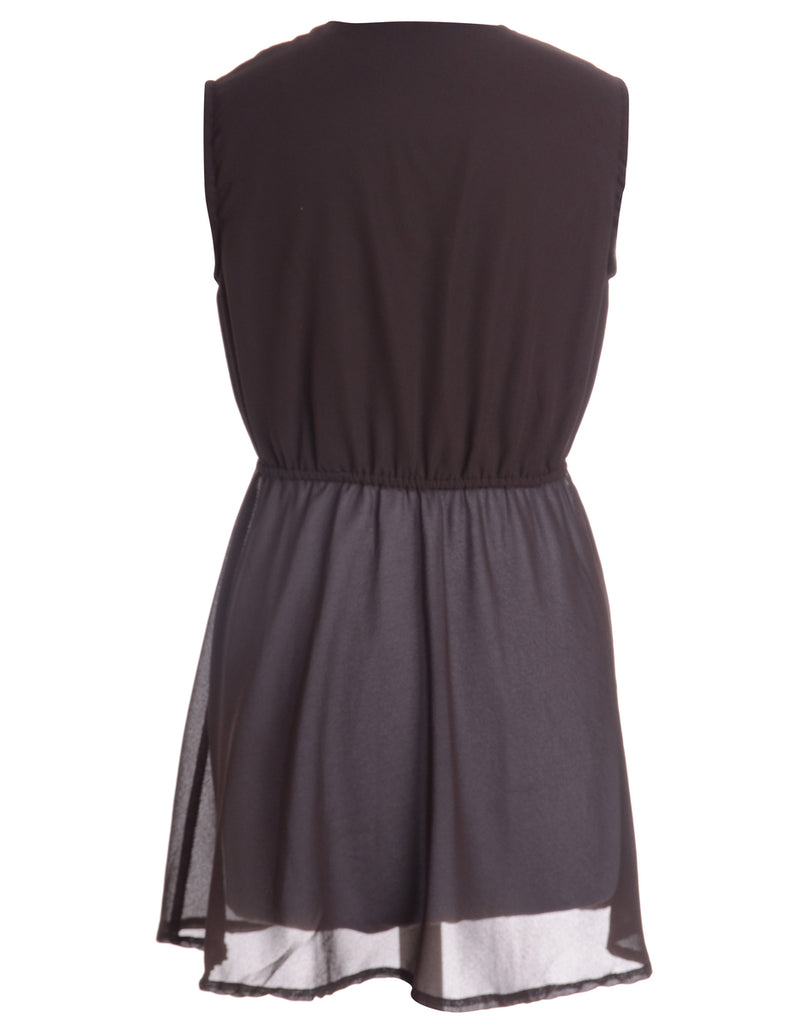 Label Anna Sleeveless Summer Short Dress - Dresses - Beyond Retro