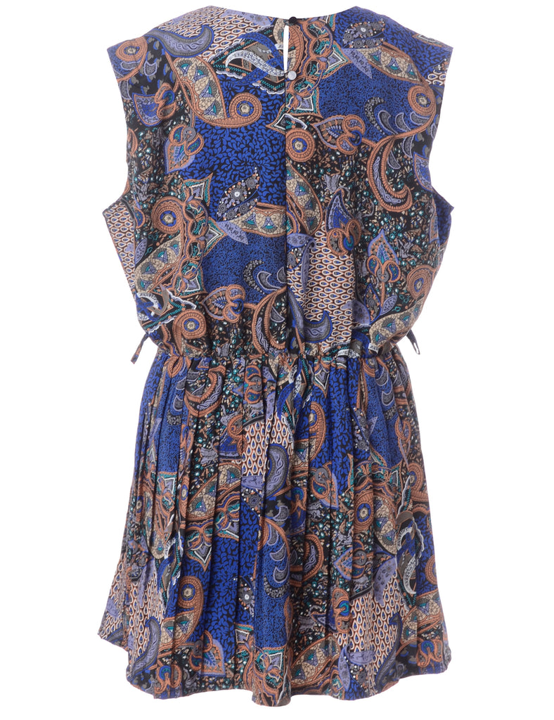 Label Anna Sleeveless Summer Short Dress - Dresses - Beyond Retro