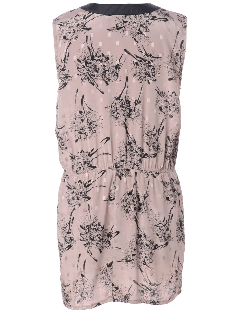 Label Anna Sleeveless Summer Short Dress - Dresses - Beyond Retro