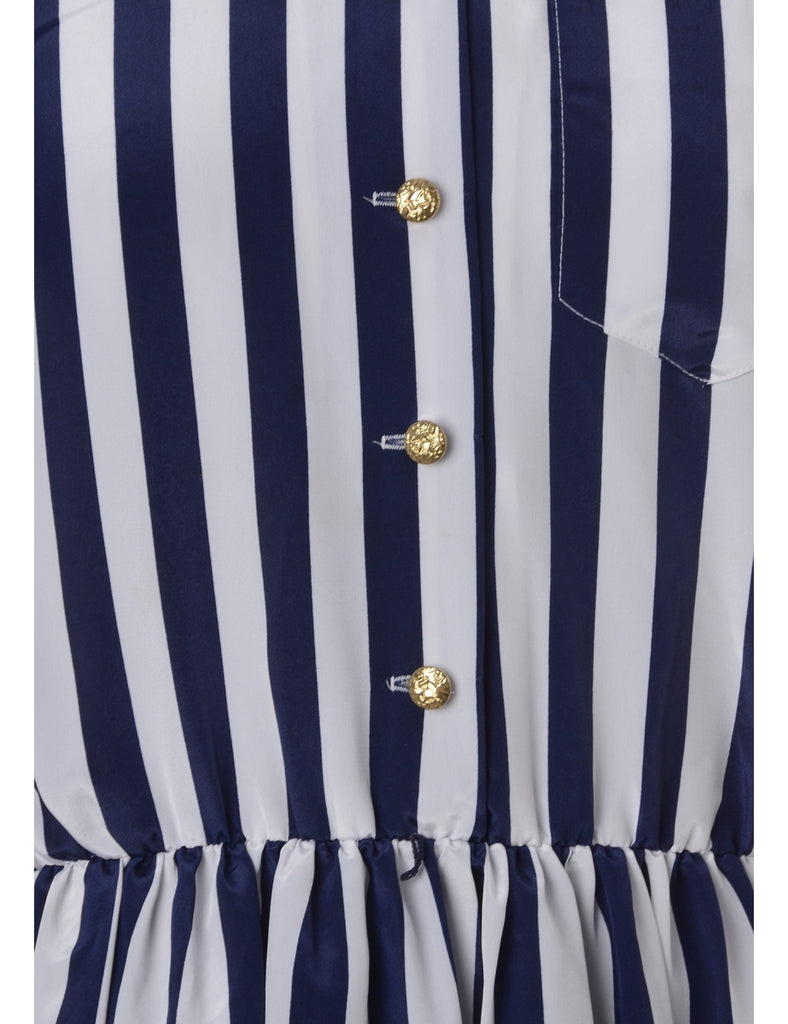 Label Anna Sleeveless Summer Short Dress - Dresses - Beyond Retro