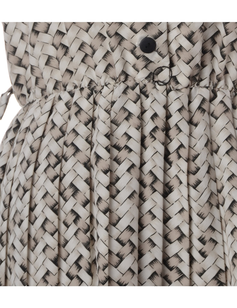 Label Anna Sleeveless Summer Short Dress - Dresses - Beyond Retro