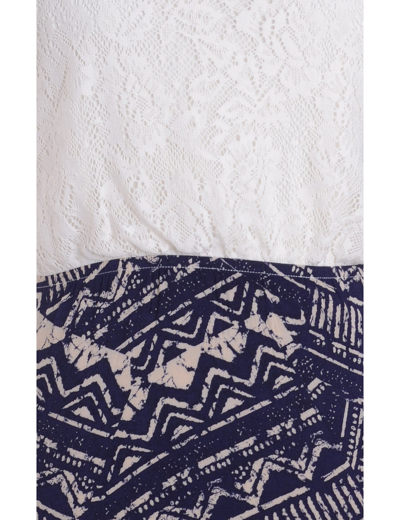Label Anna Sleeveless Summer Short Dress - Dresses - Beyond Retro