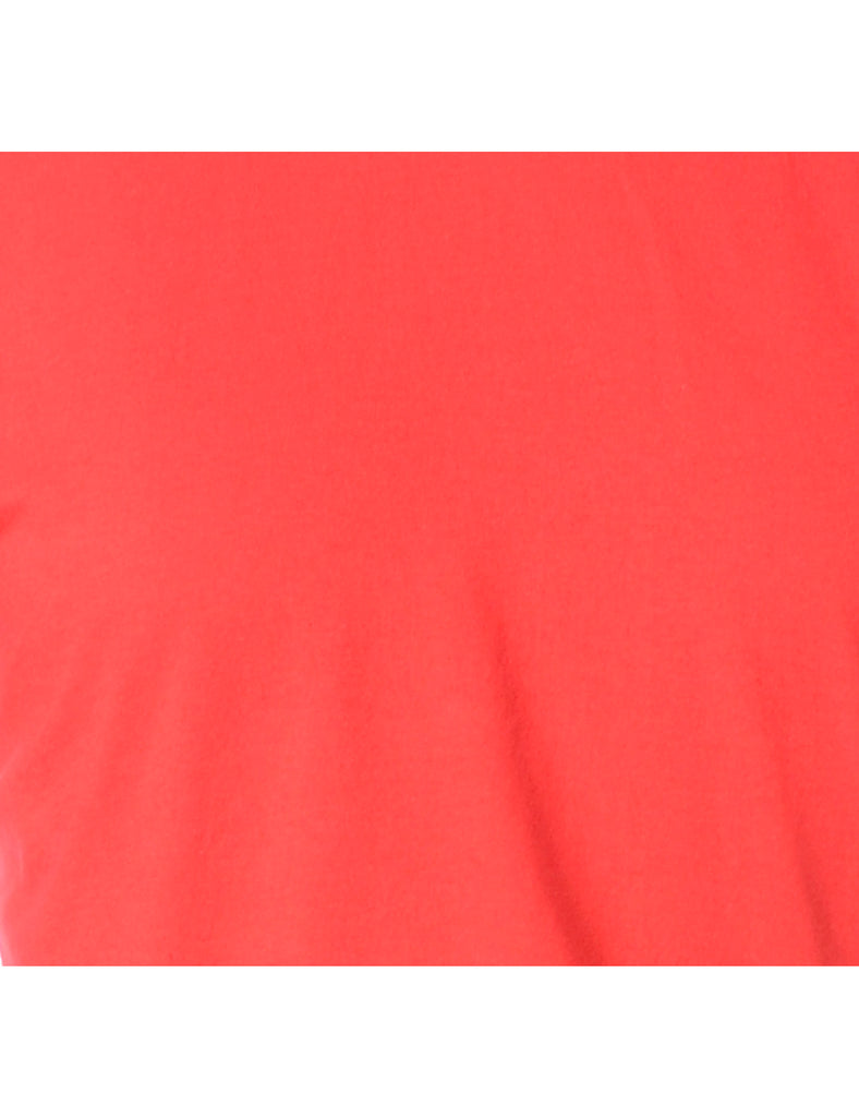 Label Bell Cropped Roll Sleeve T-Shirt - T-shirts - Beyond Retro