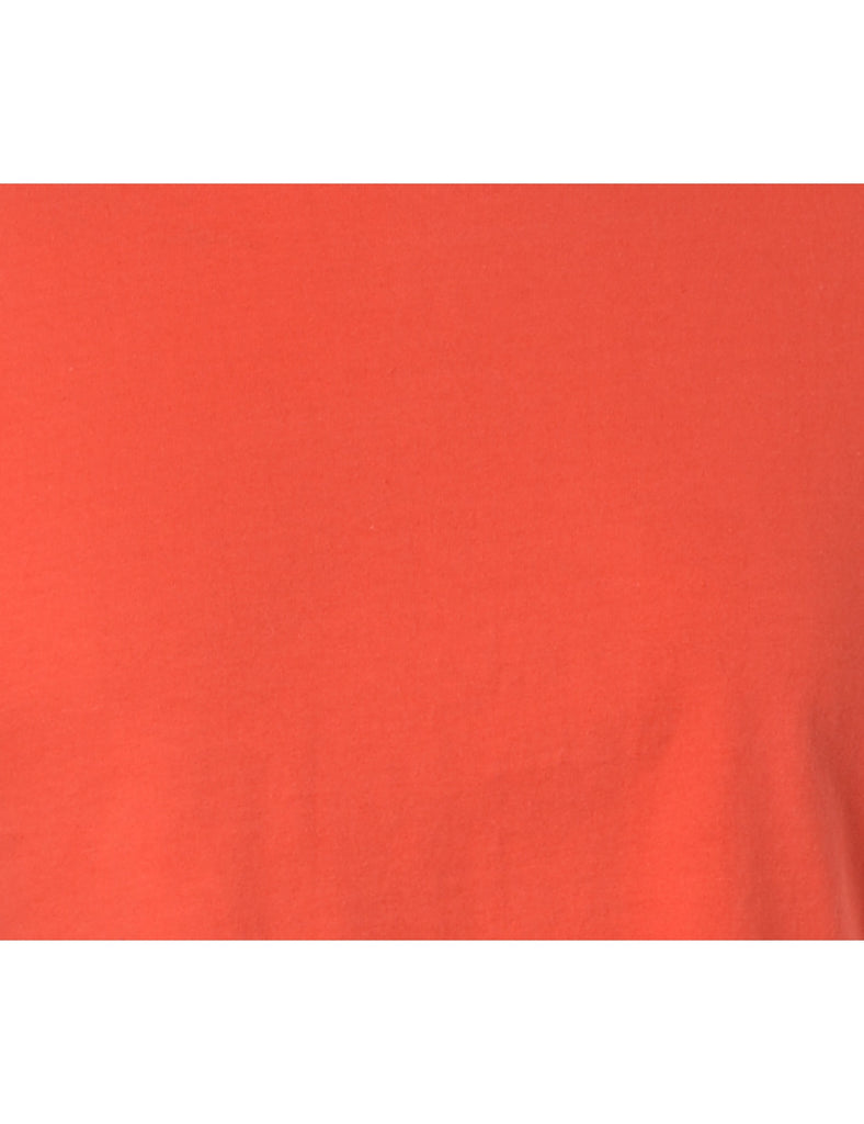 Label Bell Cropped Roll Sleeve T-Shirt - T-shirts - Beyond Retro