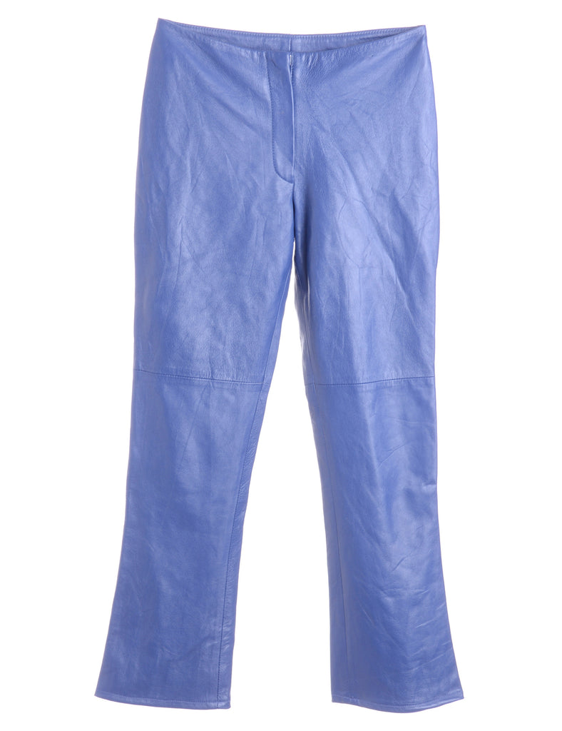 Label Bella Leather Cropped Trouser - Trousers - Beyond Retro