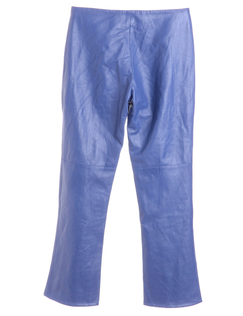 Label Bella Leather Cropped Trouser - Trousers - Beyond Retro