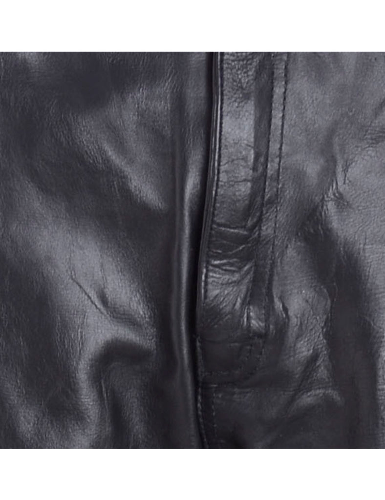 Label Bella Leather Cropped Trouser - Trousers - Beyond Retro