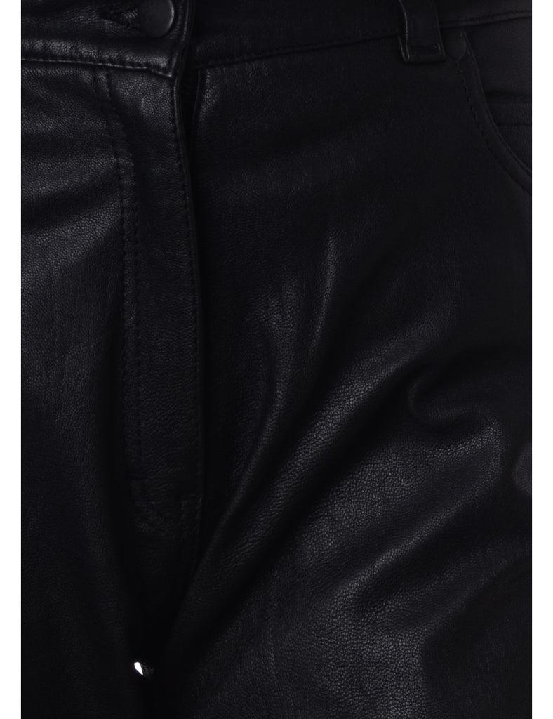 Label Bella Leather Cropped Trouser - Trousers - Beyond Retro
