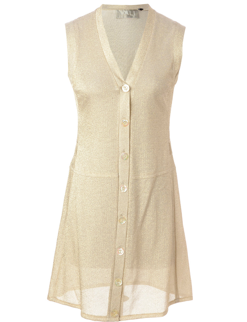 Label Beth Shortened Party Mini Dress - Dresses - Beyond Retro