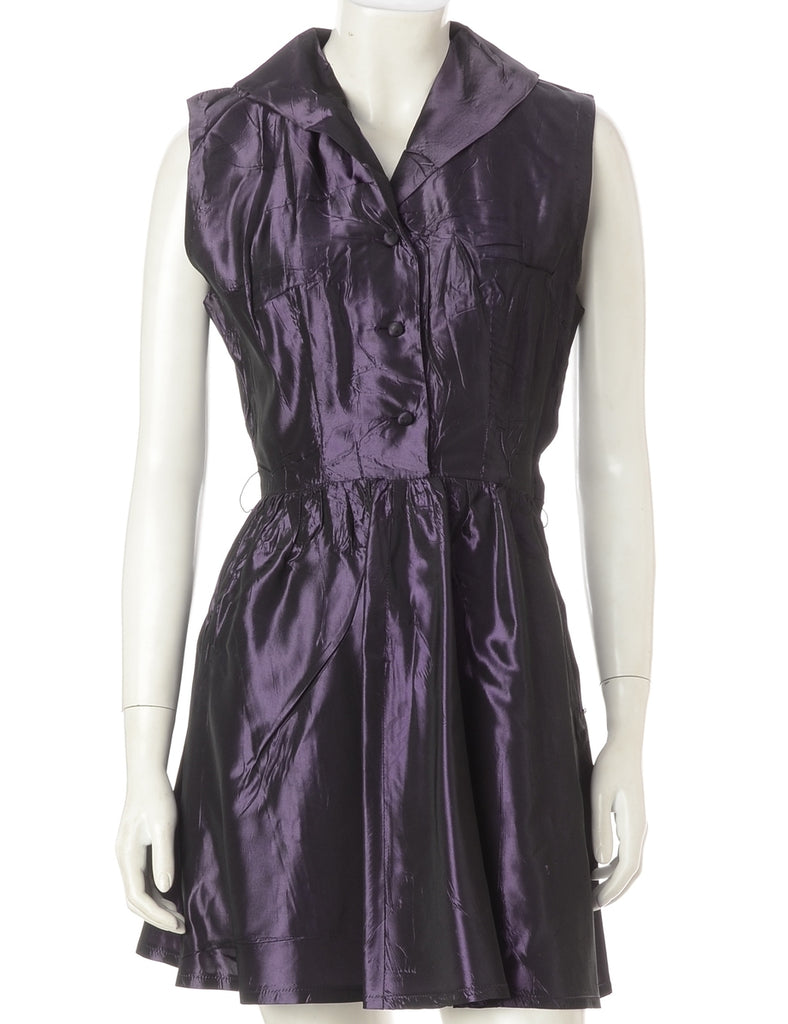 Label Beth Shortened Party Mini Dress - Dresses - Beyond Retro