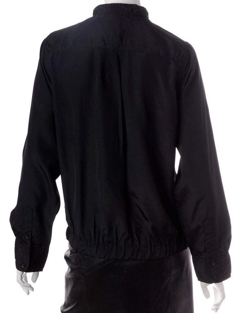 Label Black Blouse Bomber - Jackets - Beyond Retro