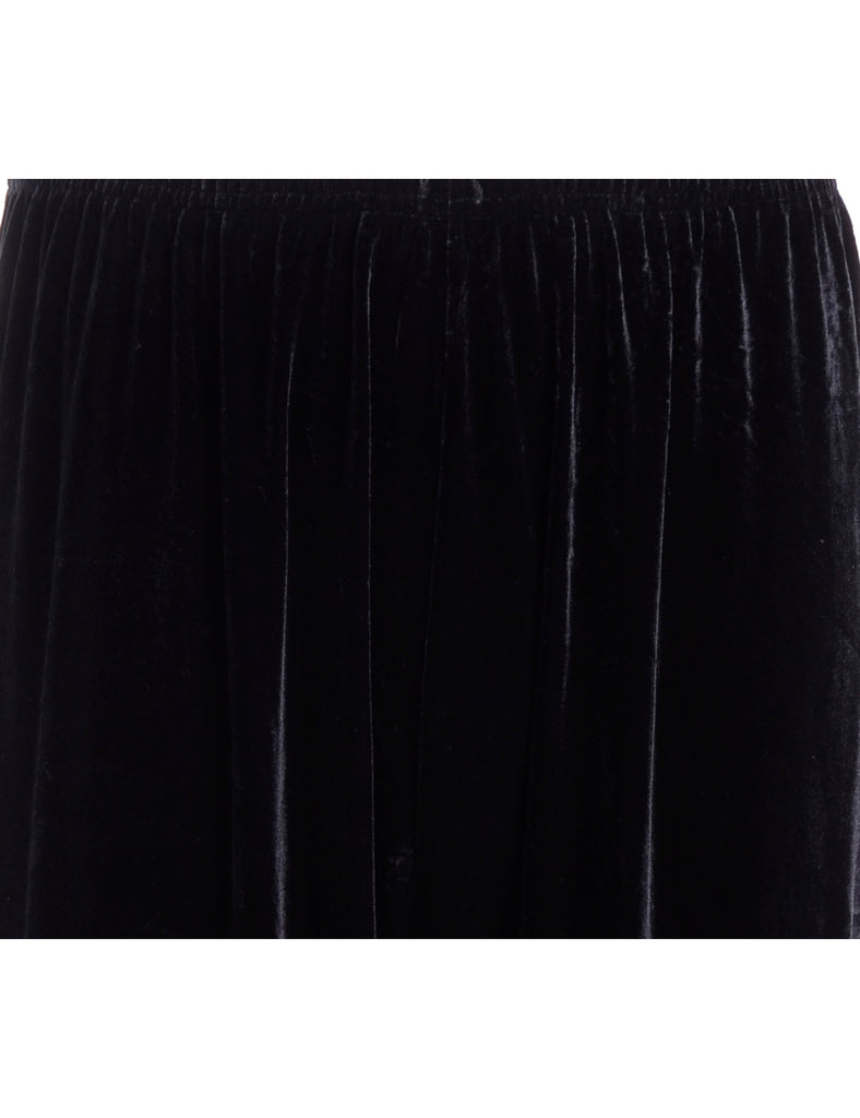 Beyond Retro Label Label Black Carla Velvet Culotte
