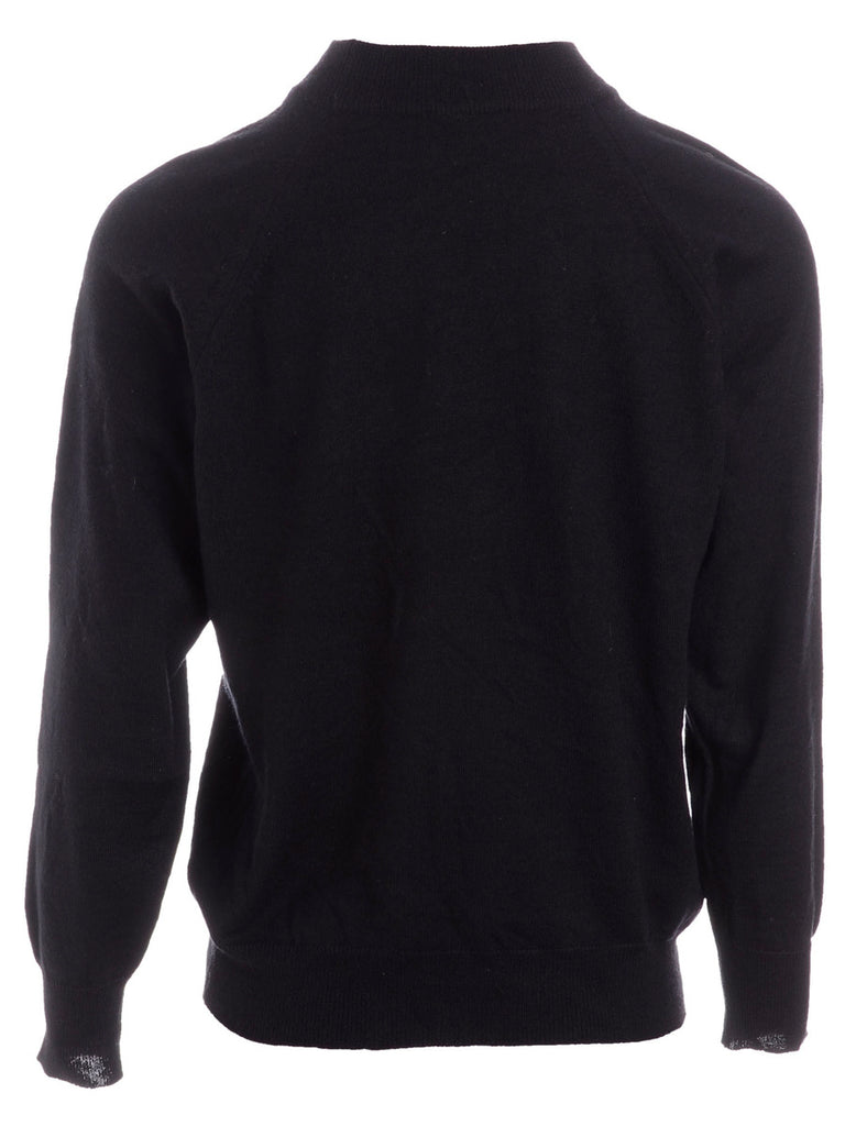 Label Black Varsity Knit - Knits - Beyond Retro
