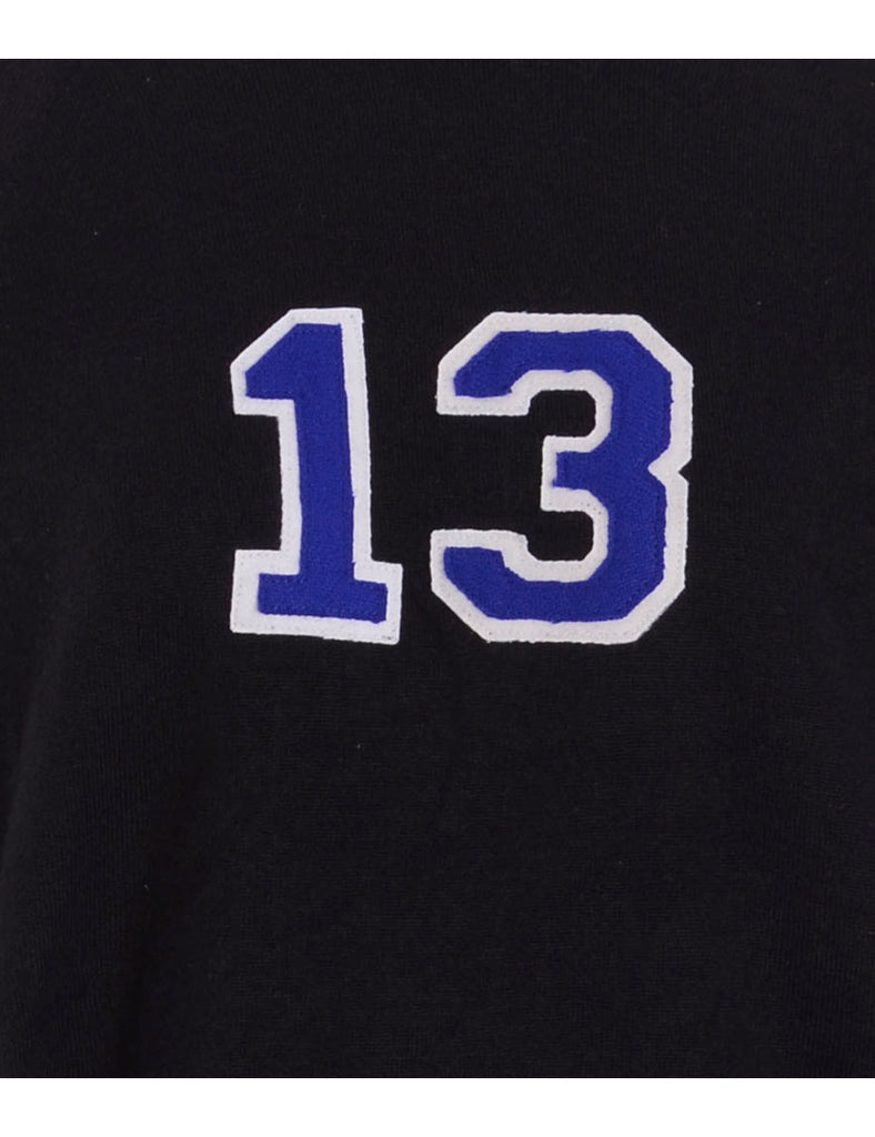 Label Black Varsity Knit - Knits - Beyond Retro