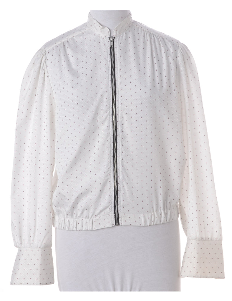 Label Blouse Ditzy Floral Print Bomber - Jackets - Beyond Retro