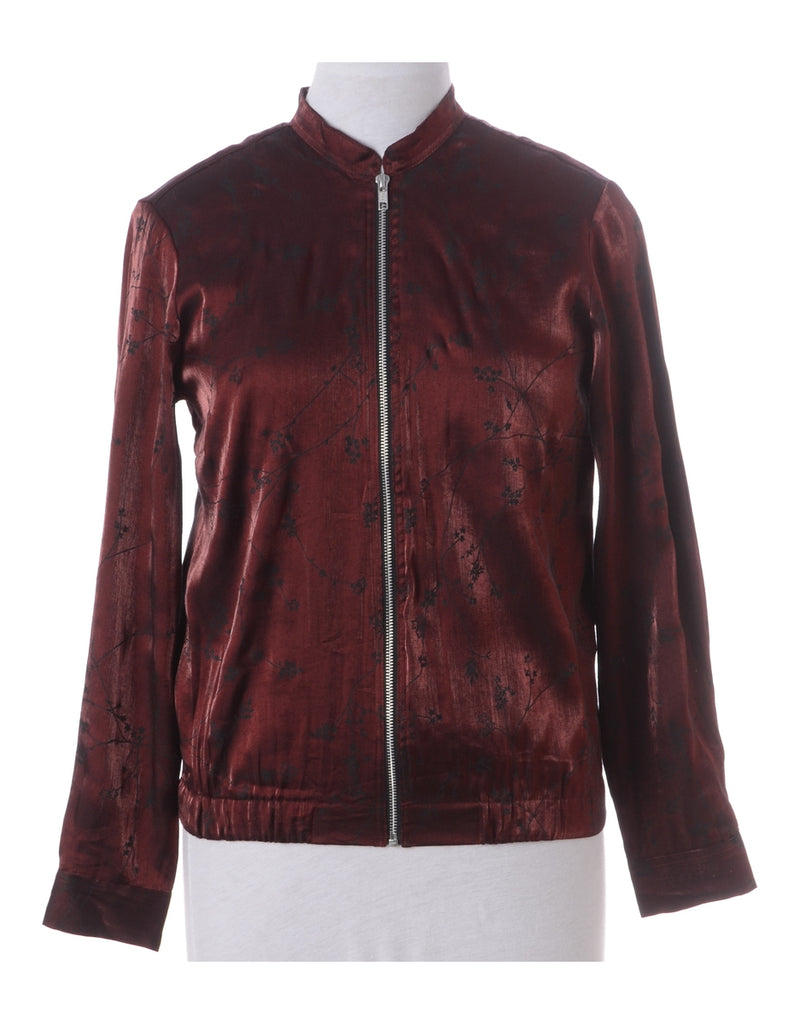Label Blouse Floral Print Bomber - Jackets - Beyond Retro
