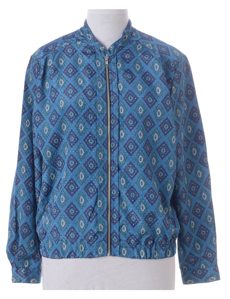Label Blouse Medallion Print Bomber - Jackets - Beyond Retro