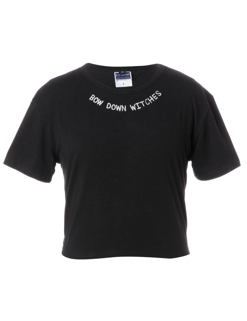 Beyond Retro Label Label Bow Down Witches T-Shirt