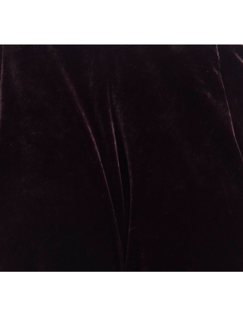 Beyond Retro Label Label Brown Carla Velvet Culotte