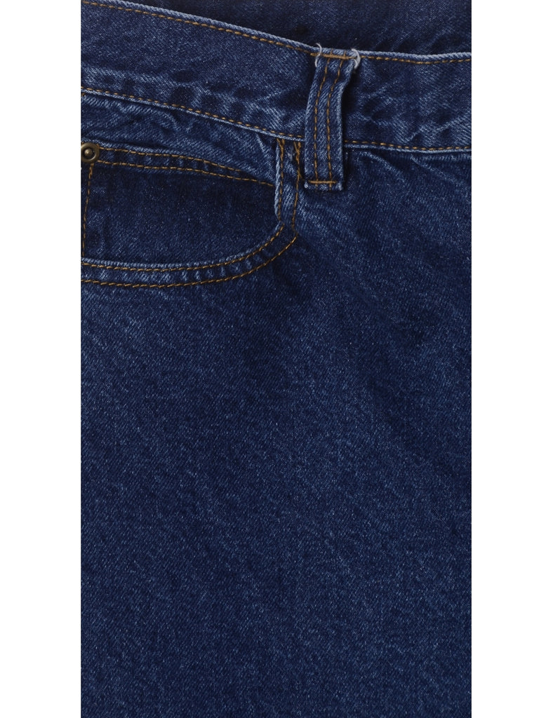 Beyond Retro Label Label Carly Denim Cropped Frayed Jeans