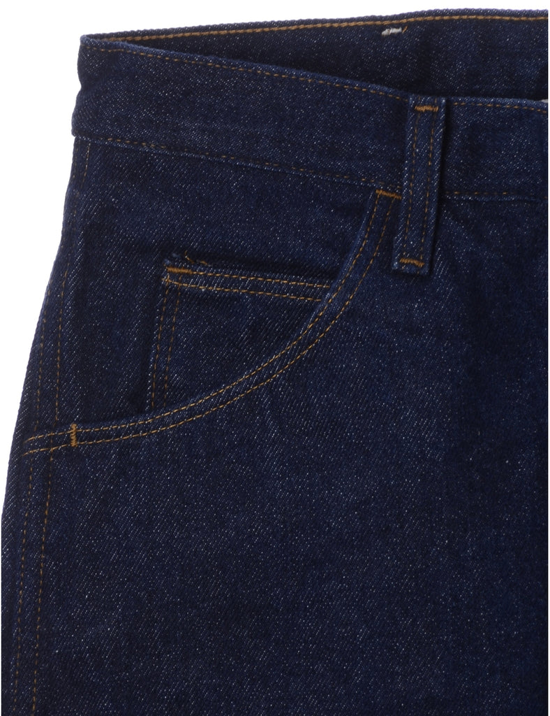 Beyond Retro Label Label Carly Denim Cropped Frayed Jeans