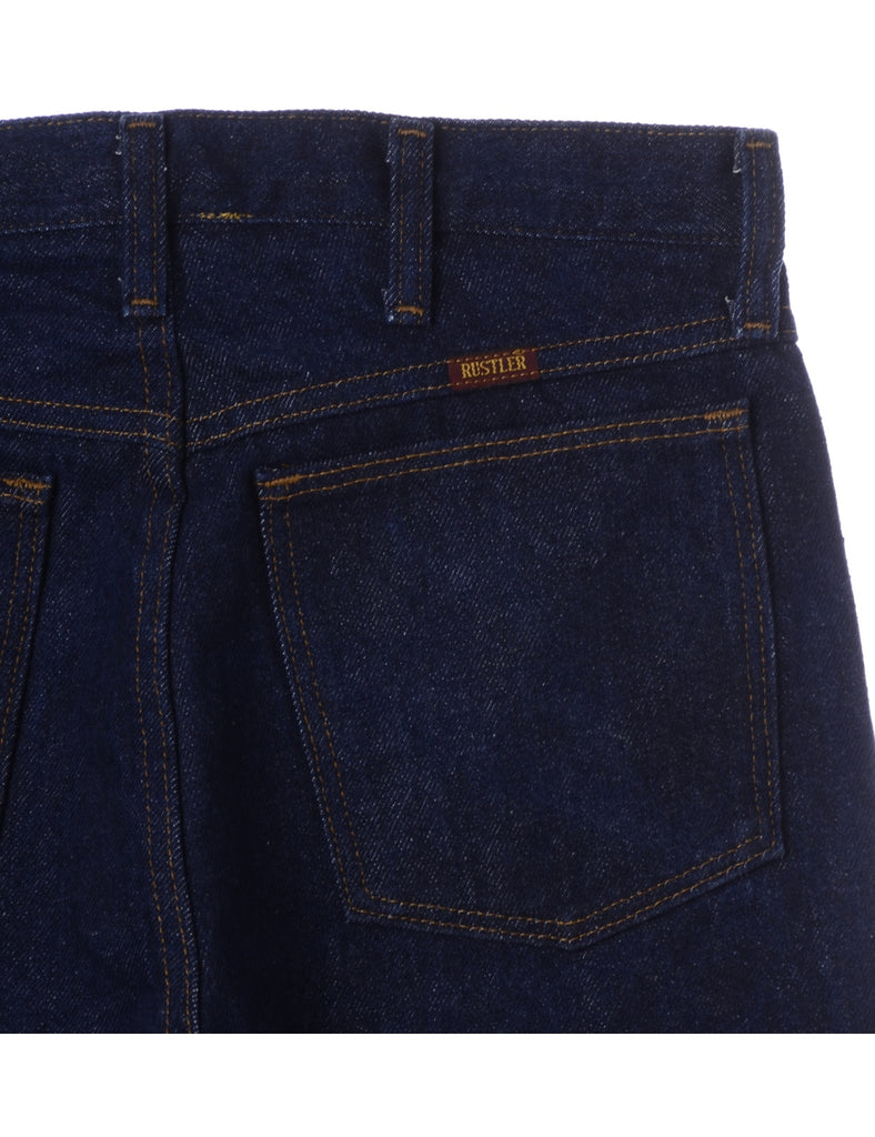 Beyond Retro Label Label Carly Denim Cropped Frayed Jeans