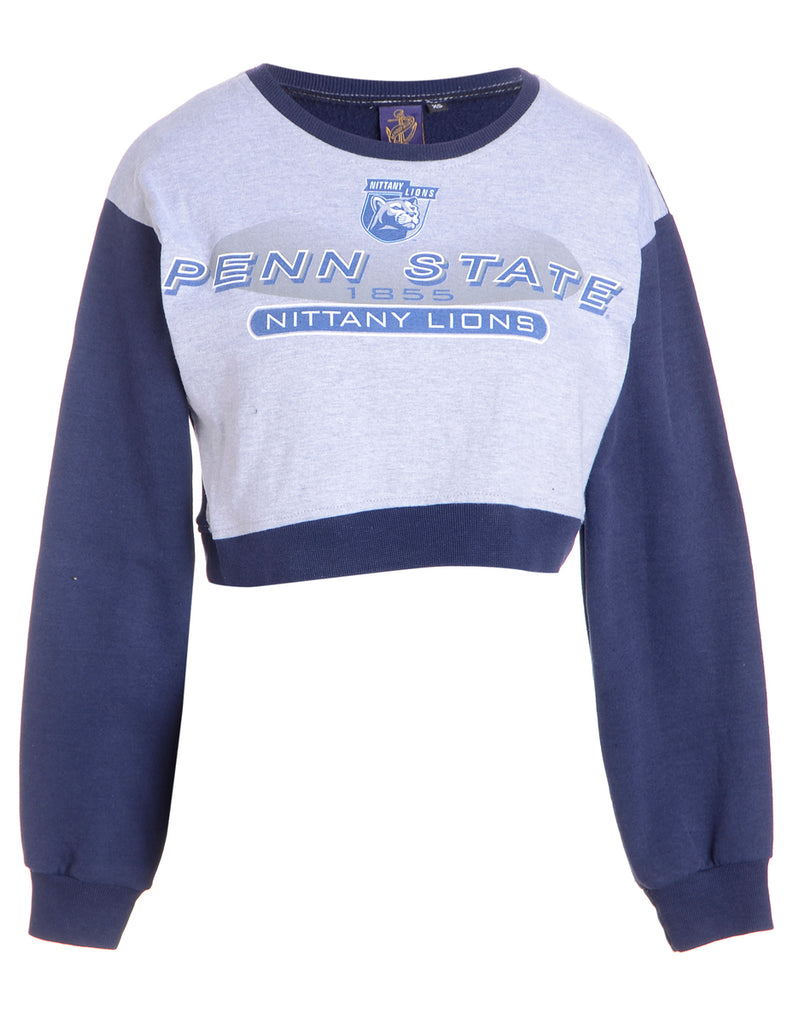 Beyond Retro Label Label Caroline Cropped Sports T-shirt Front Sweatshirt