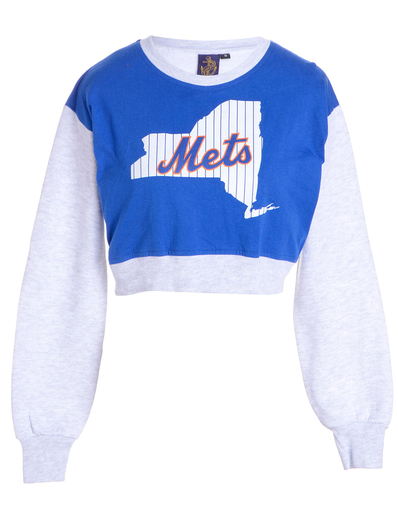 Beyond Retro Label Label Caroline Cropped Sports T-shirt Front Sweatshirt
