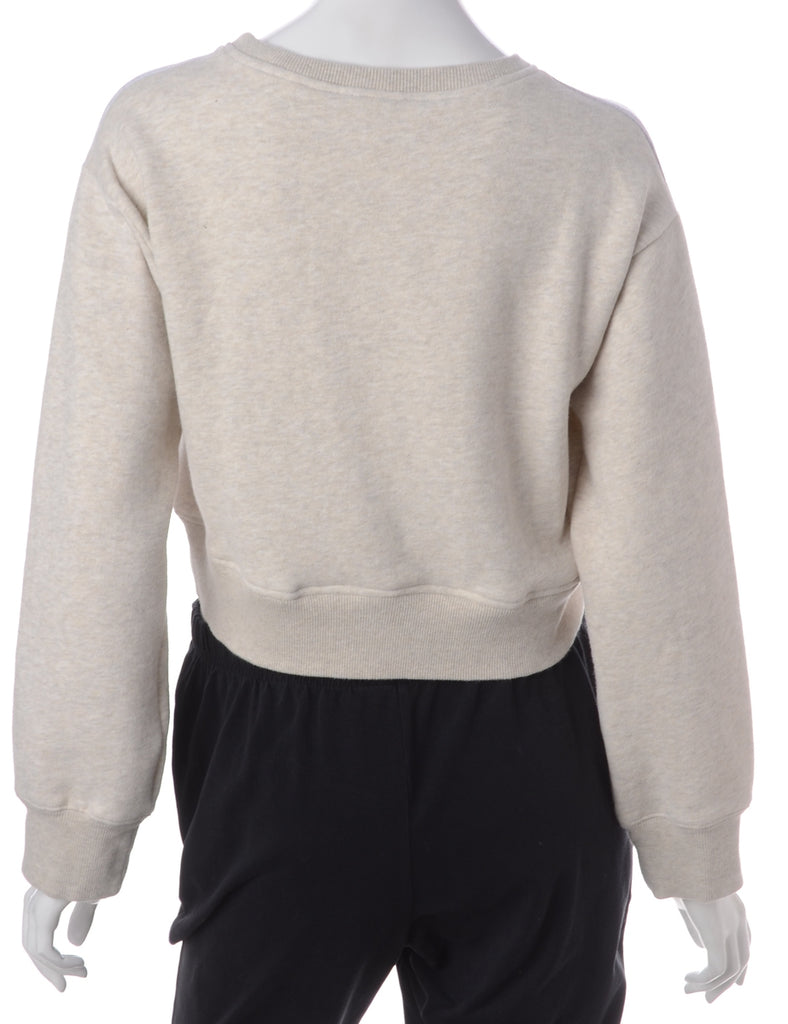 Beyond Retro Label Label Caroline Cropped Sports T-shirt Front Sweatshirt