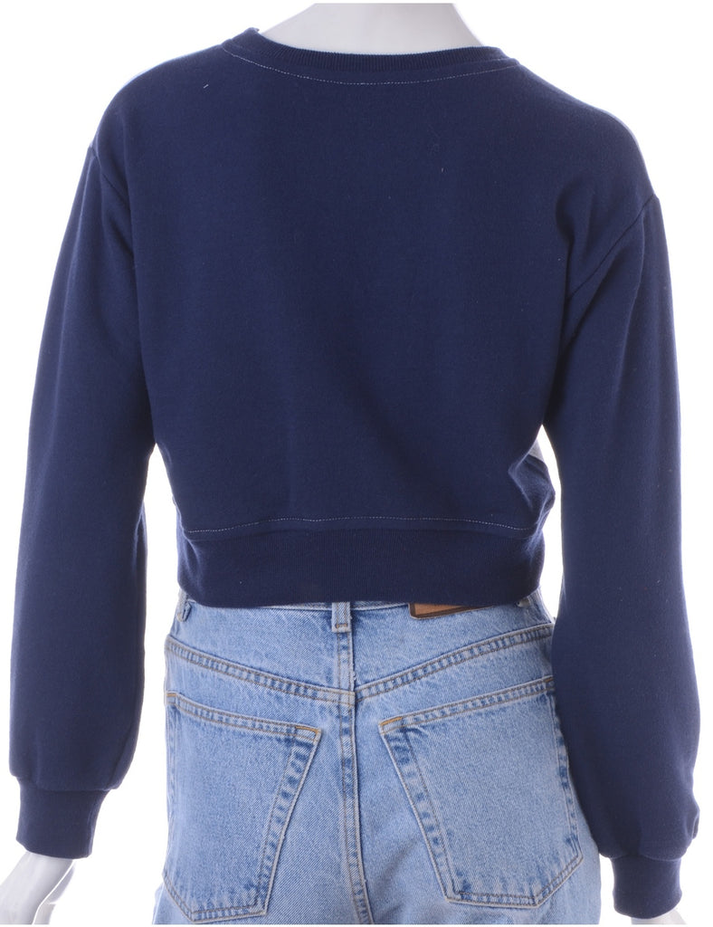 Beyond Retro Label Label Caroline Cropped Sports T-shirt Front Sweatshirt