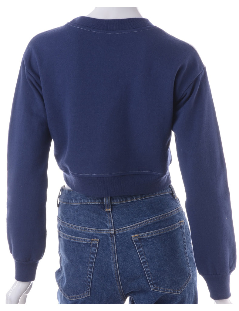 Beyond Retro Label Label Caroline Cropped Sports T-shirt Front Sweatshirt