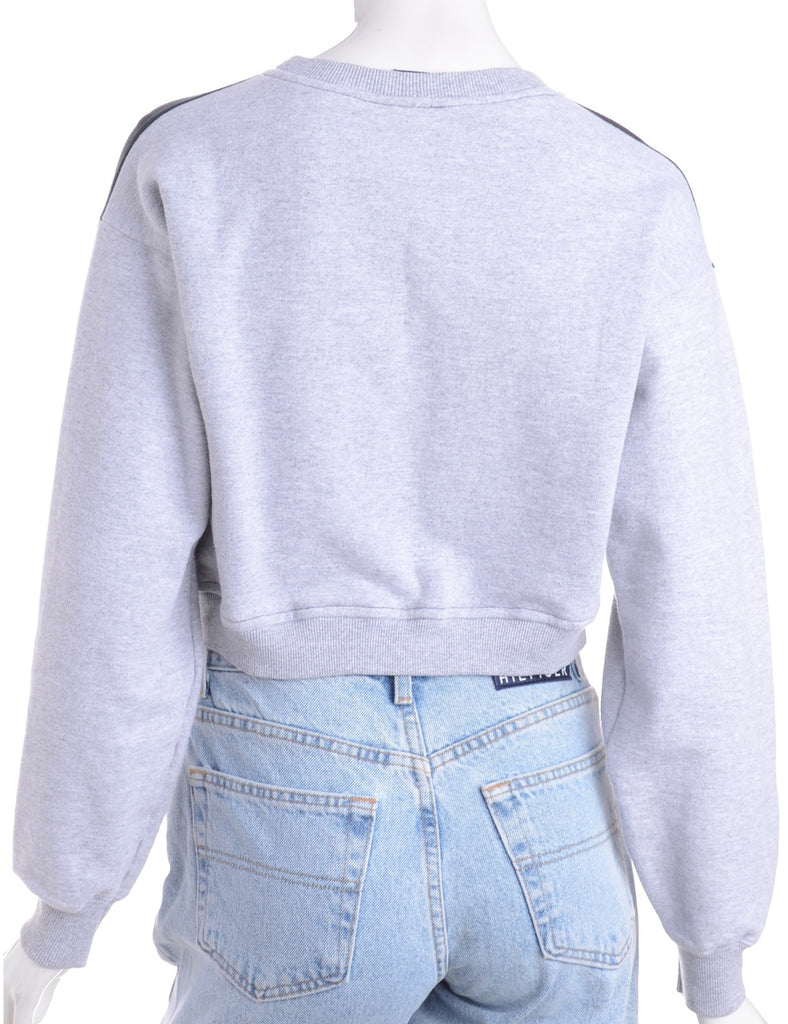 Beyond Retro Label Label Caroline Cropped Sports T-shirt Front Sweatshirt
