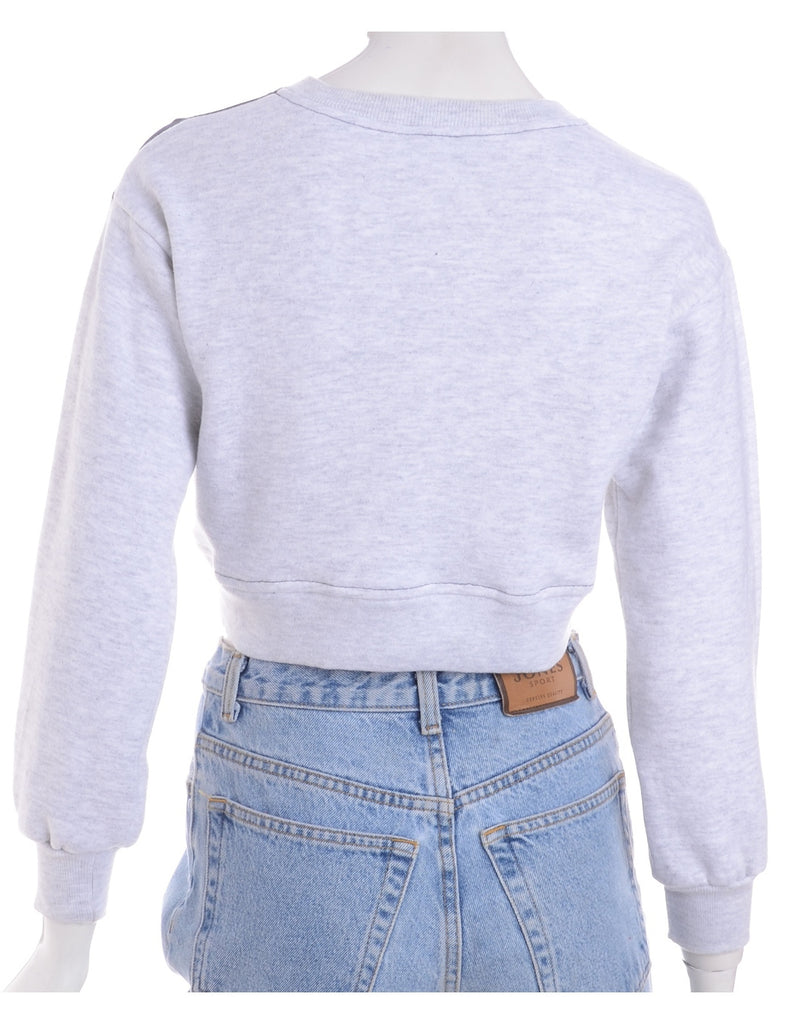 Beyond Retro Label Label Caroline Cropped Sports T-shirt Front Sweatshirt