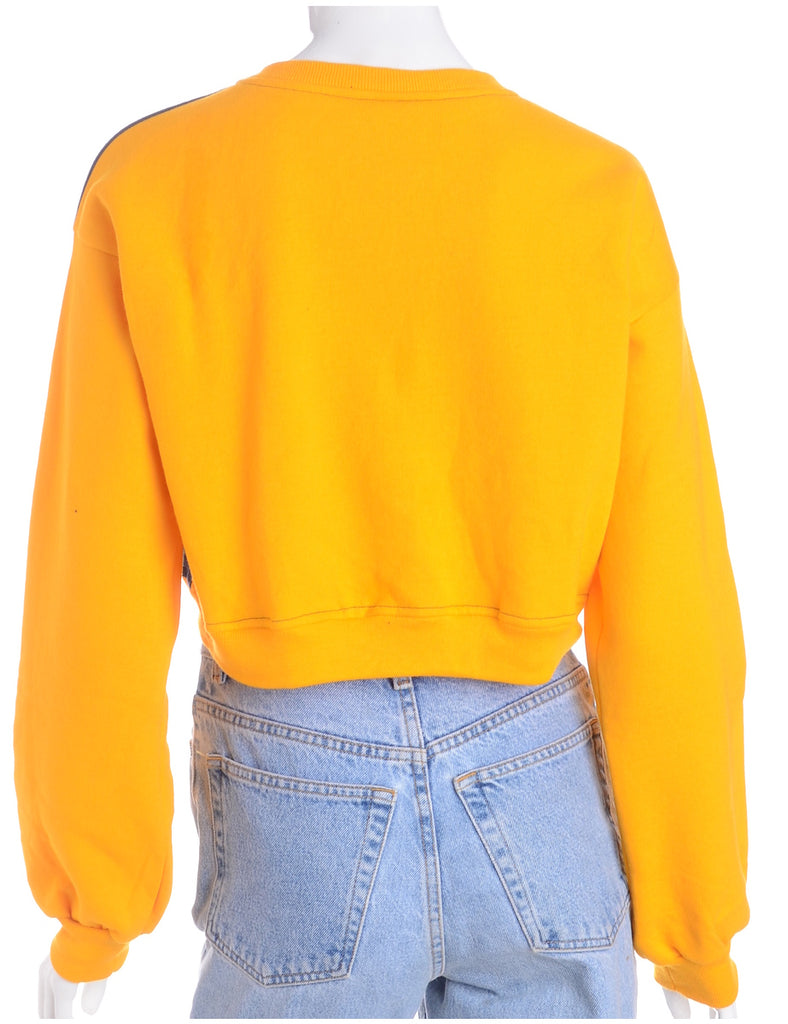 Beyond Retro Label Label Caroline Cropped Sports T-shirt Front Sweatshirt