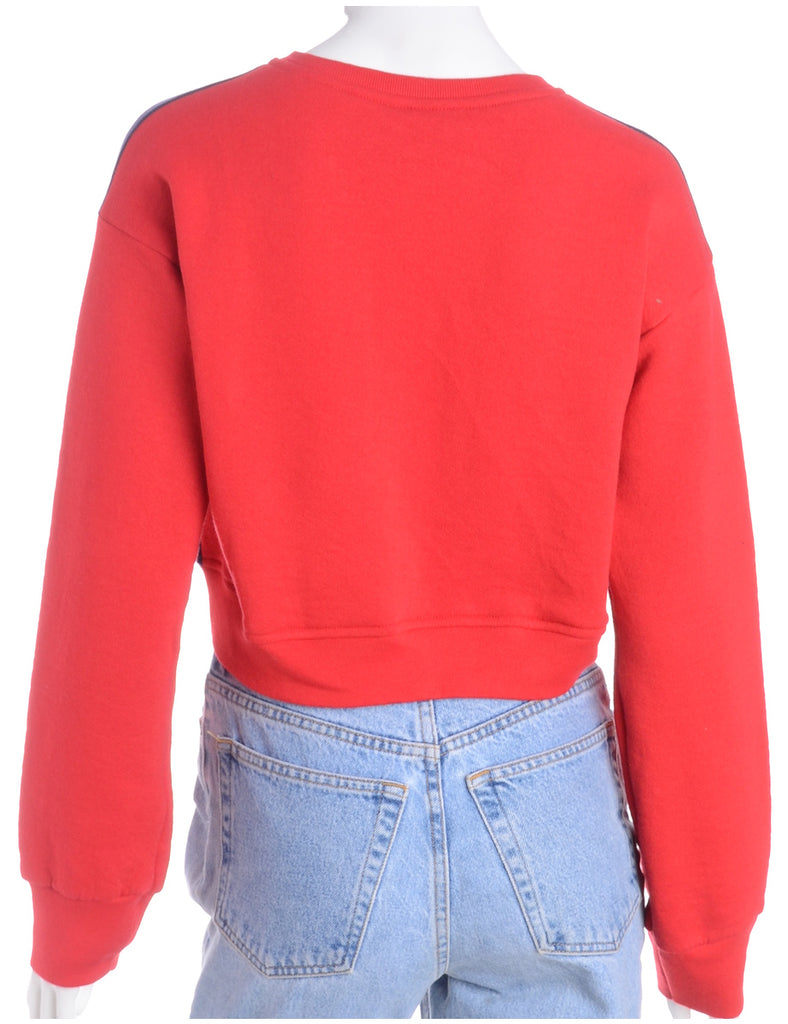 Beyond Retro Label Label Caroline Cropped Sports T-shirt Front Sweatshirt