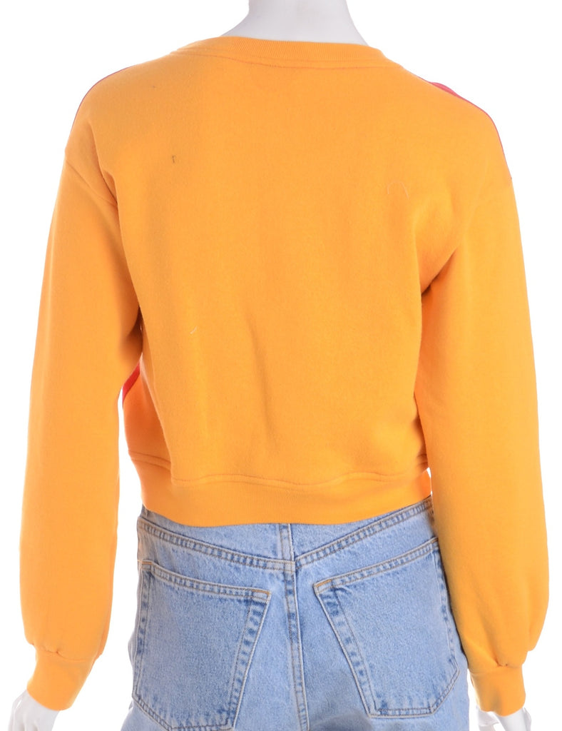 Beyond Retro Label Label Caroline Cropped Sports T-shirt Front Sweatshirt