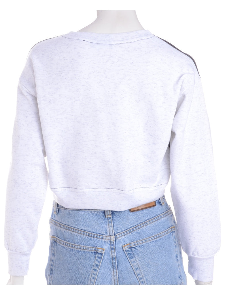 Beyond Retro Label Label Caroline Cropped Sports T-shirt Front Sweatshirt