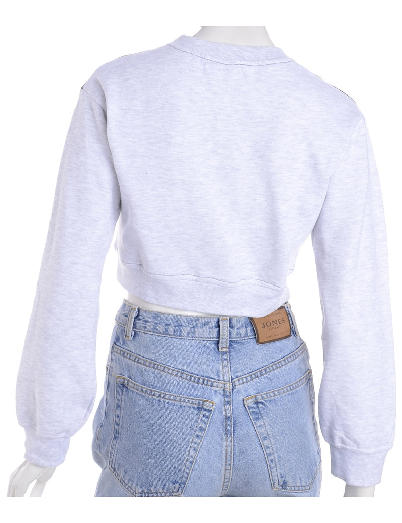 Beyond Retro Label Label Caroline Cropped Sports T-shirt Front Sweatshirt