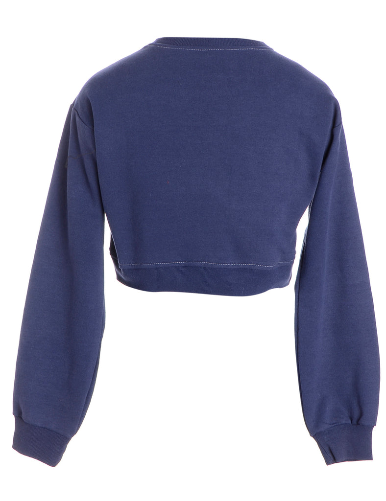 Beyond Retro Label Label Caroline Cropped Sports T-shirt Front Sweatshirt